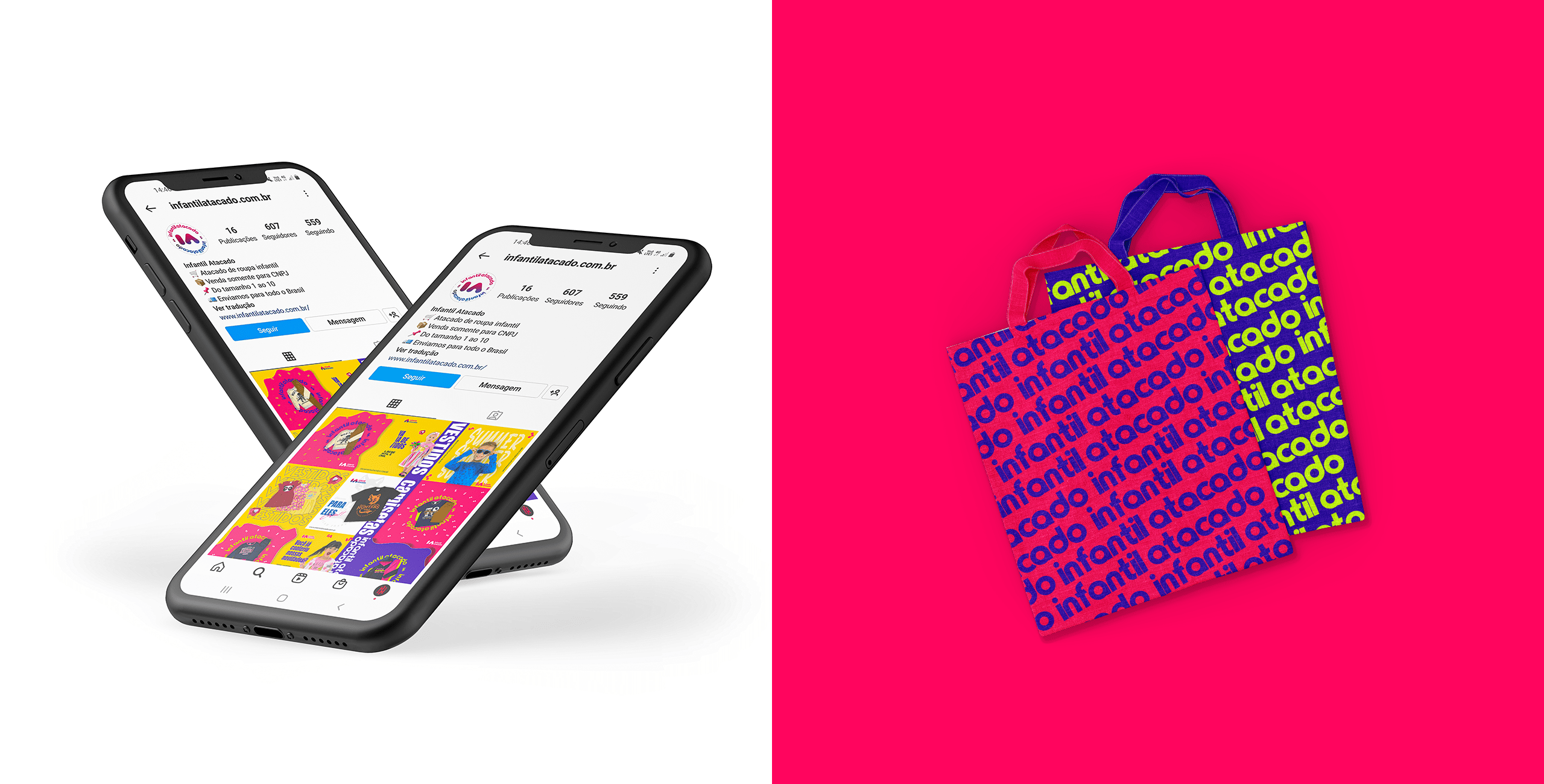 infantil atacado desenvolvimento de marca