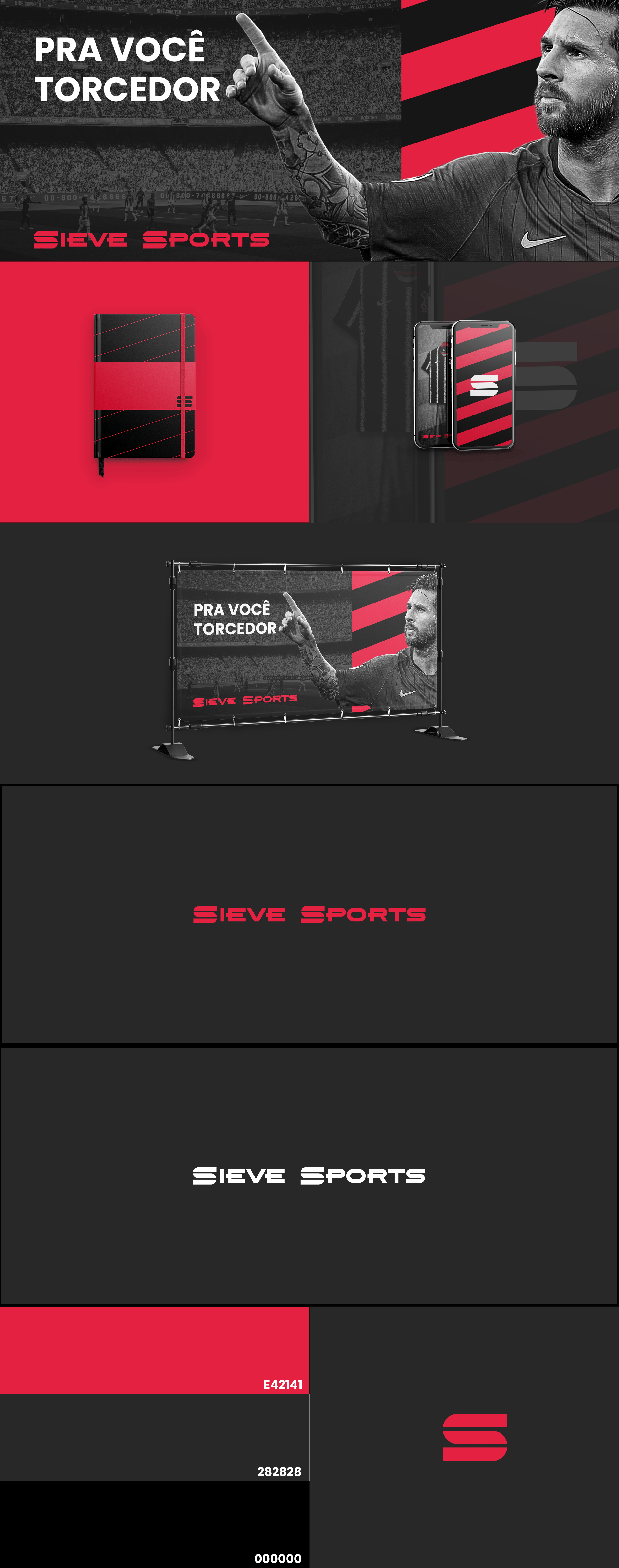Sieve sports - Projeto de marca