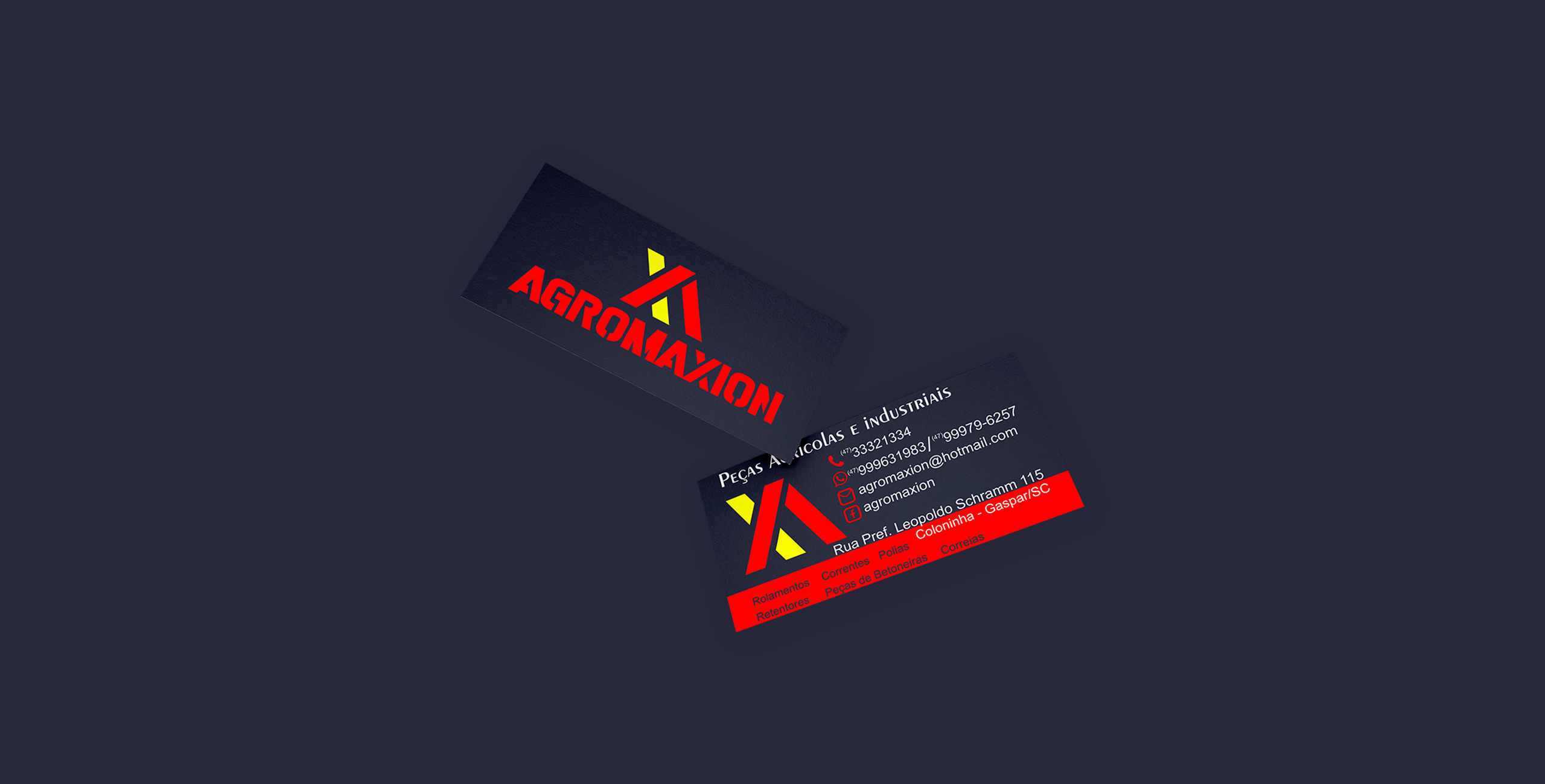agromaxion - projeto de marca najoi design