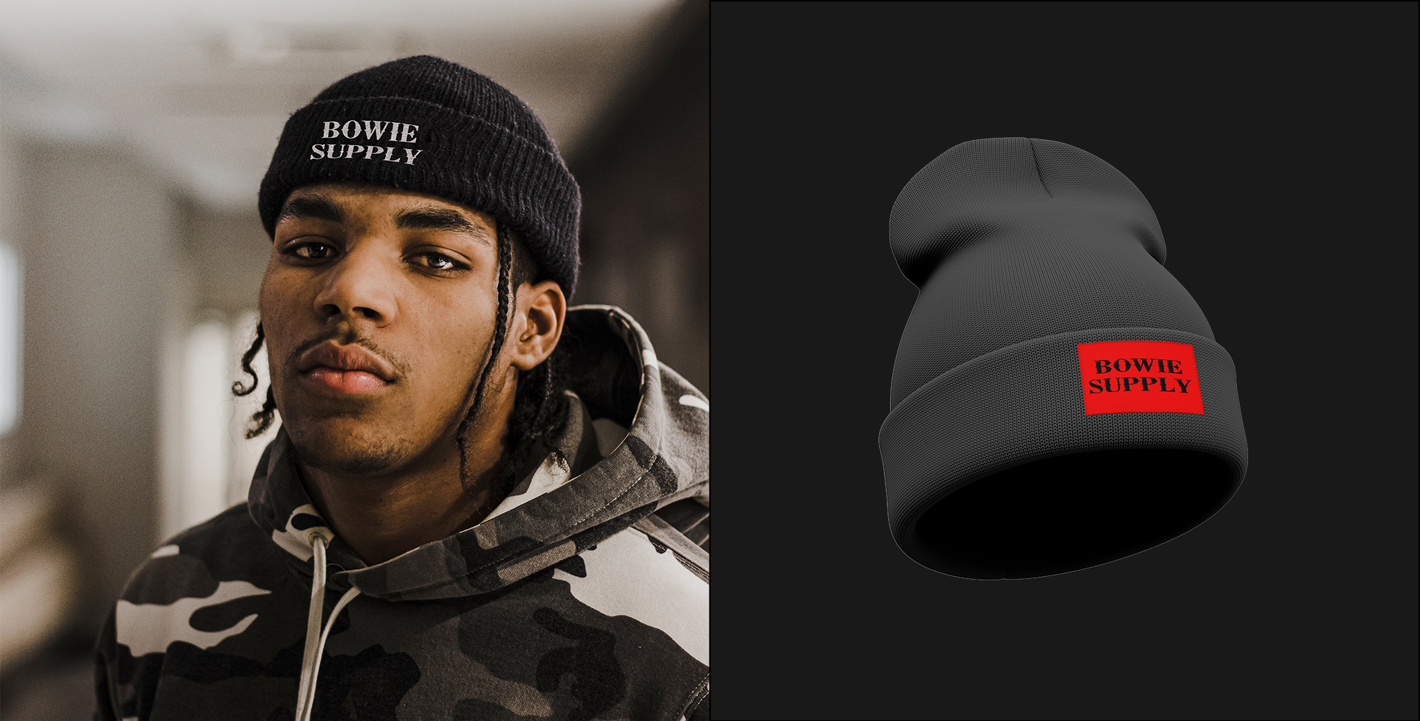 Bowie Supply - design de marca