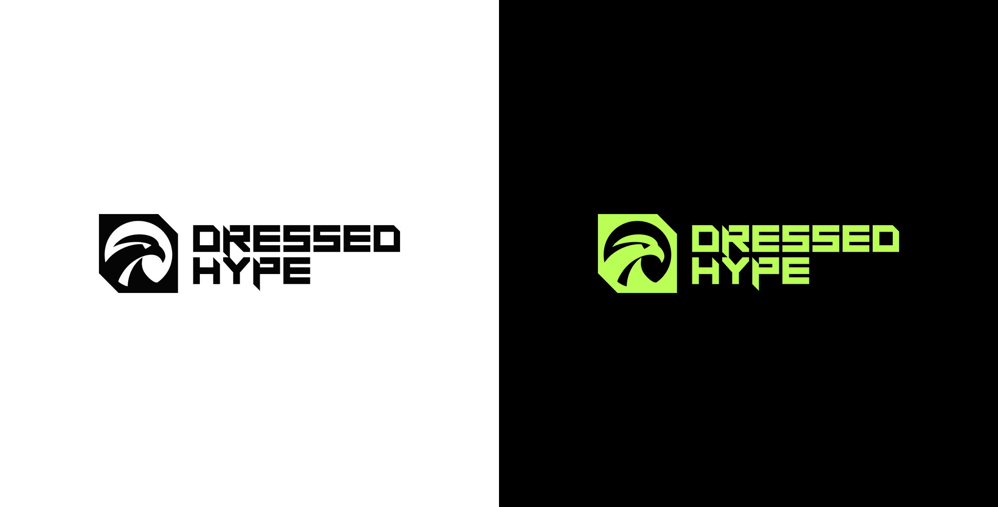 dressed hype - design de marca, design de identidade visual
