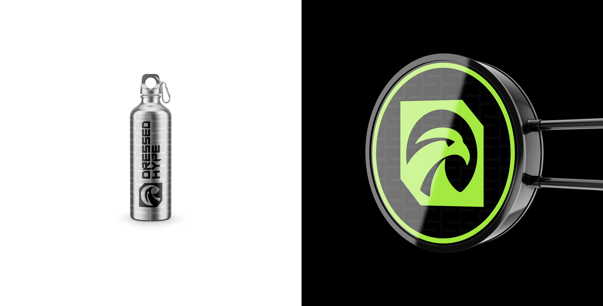 dressed hype - design de marca, design de identidade visual