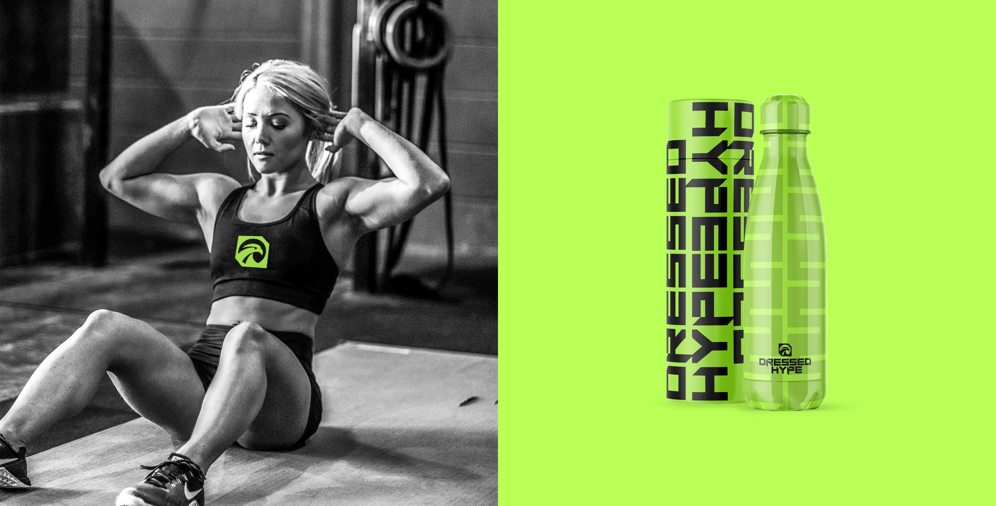 dressed hype - design de marca, design de identidade visual