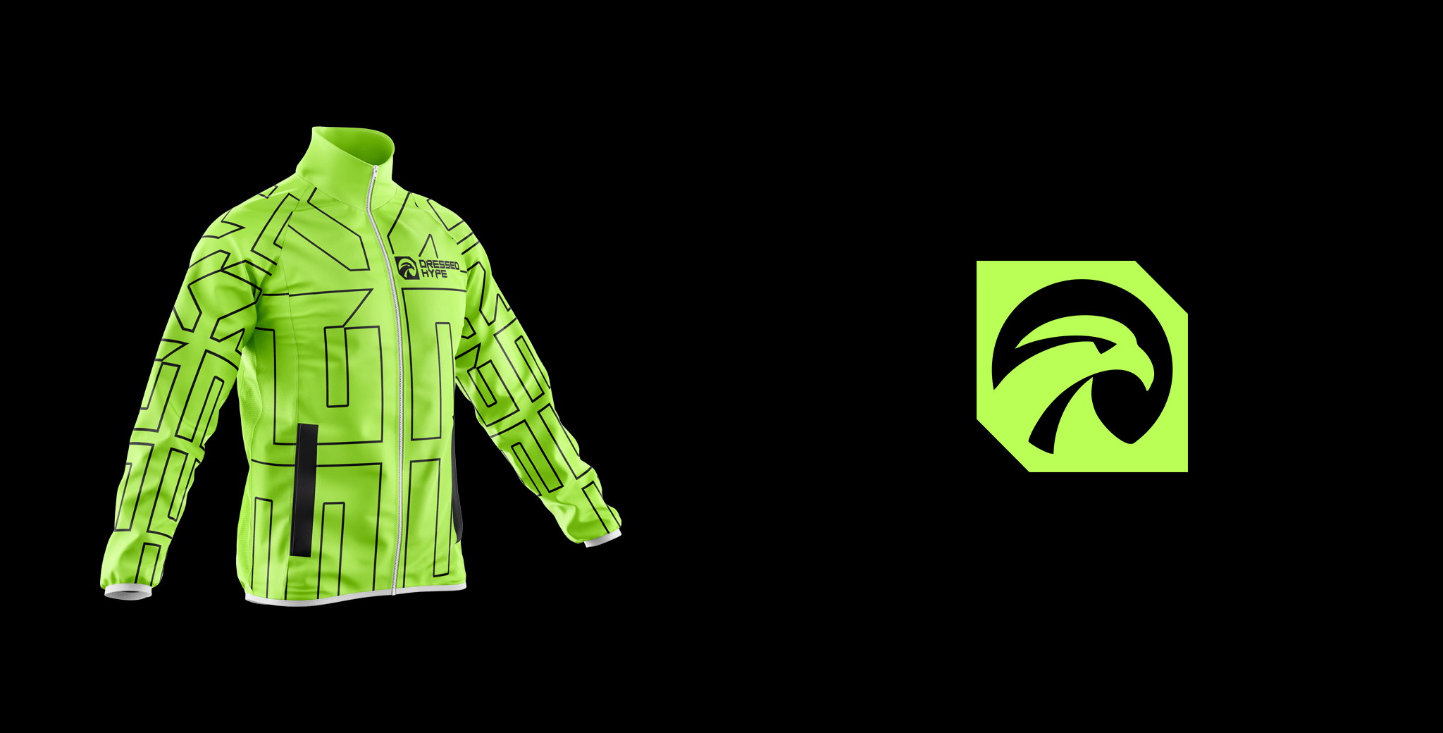 dressed hype - design de marca, design de identidade visual