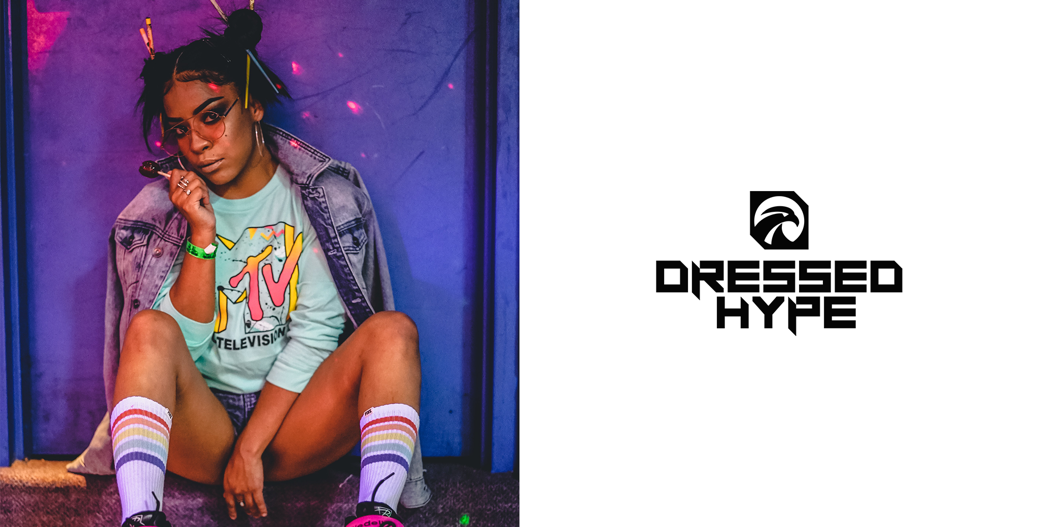 dressed hype - design de marca, design de identidade visual