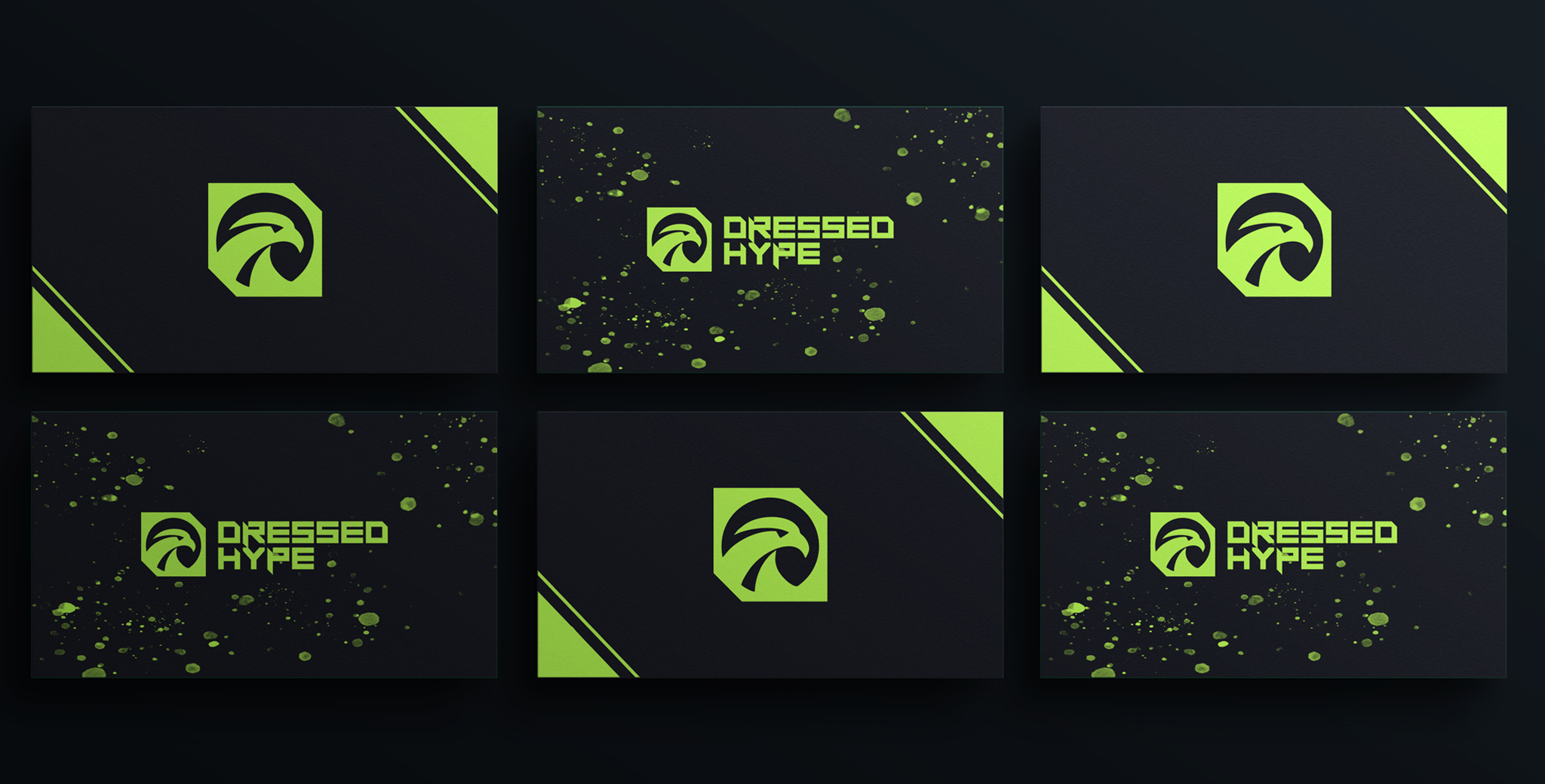 dressed hype - design de marca, design de identidade visual