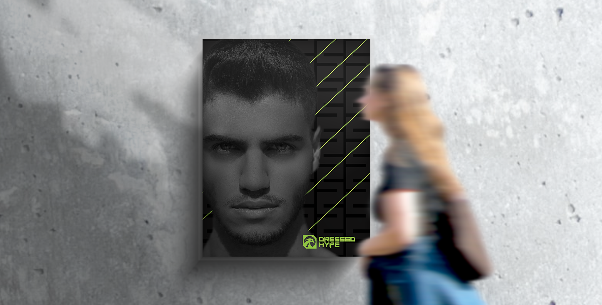 dressed hype - design de marca, design de identidade visual