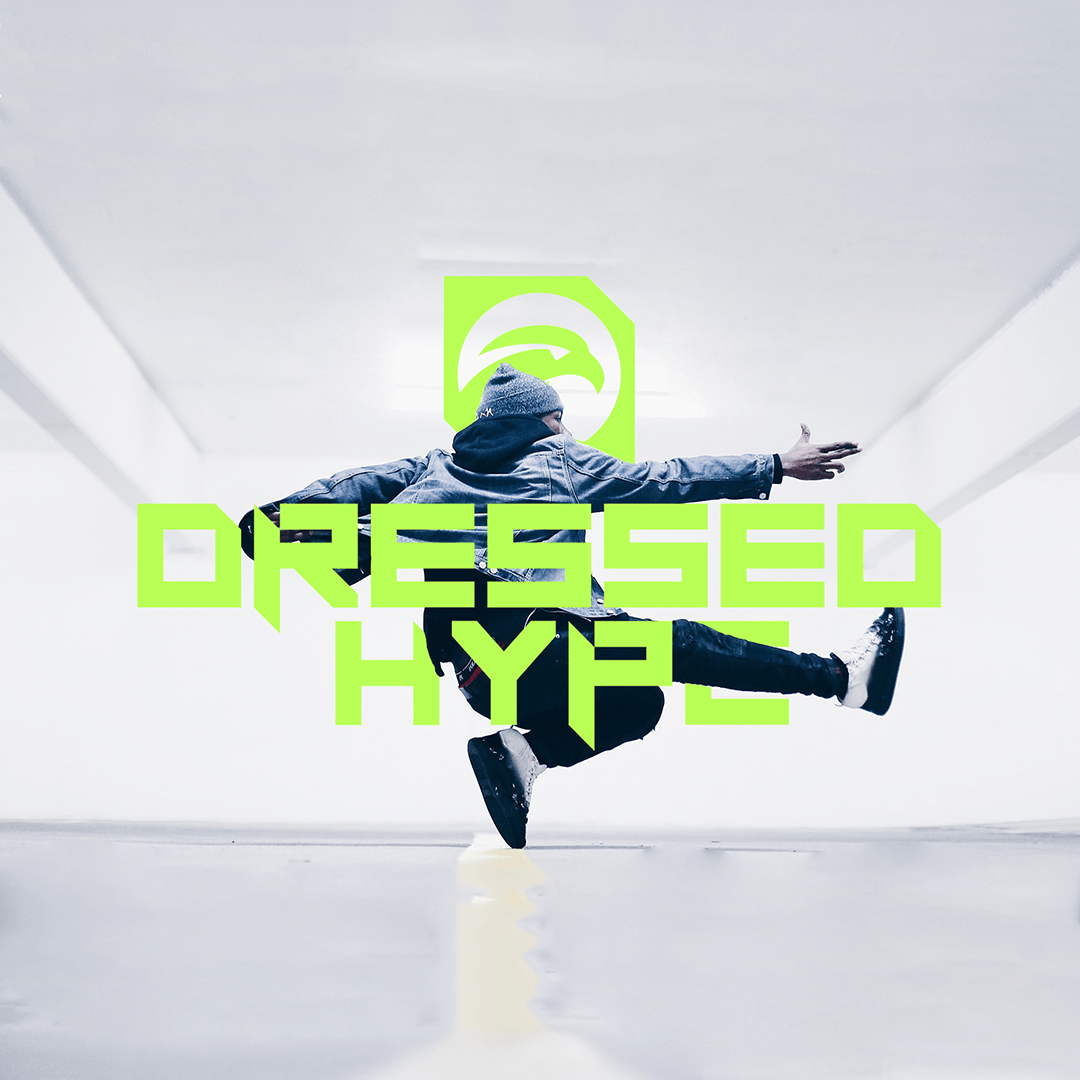 dressed hype - design de marca, design de identidade visual