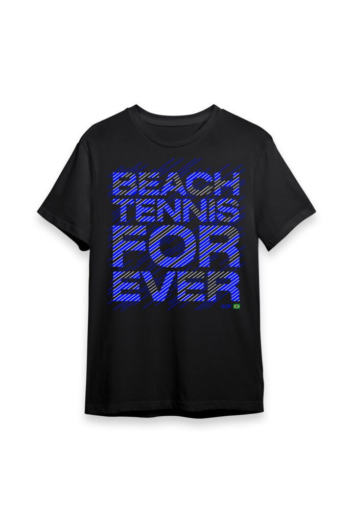 Camiseta bech tennis, pkd, design de estampas, estampas para camisetas najoi