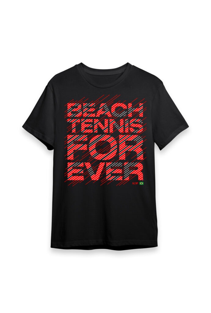 Camiseta bech tennis, pkd, design de estampas, estampas para camisetas najoi