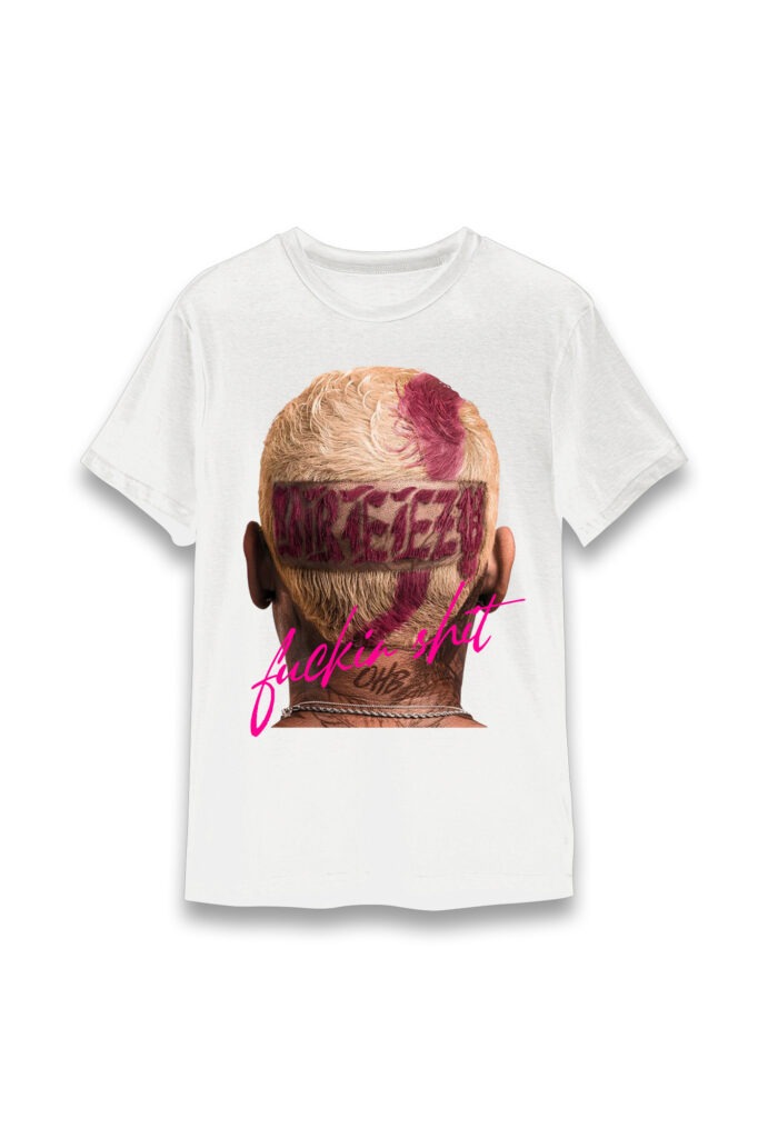 Design de estampas, design de moda, camiseta chris brown